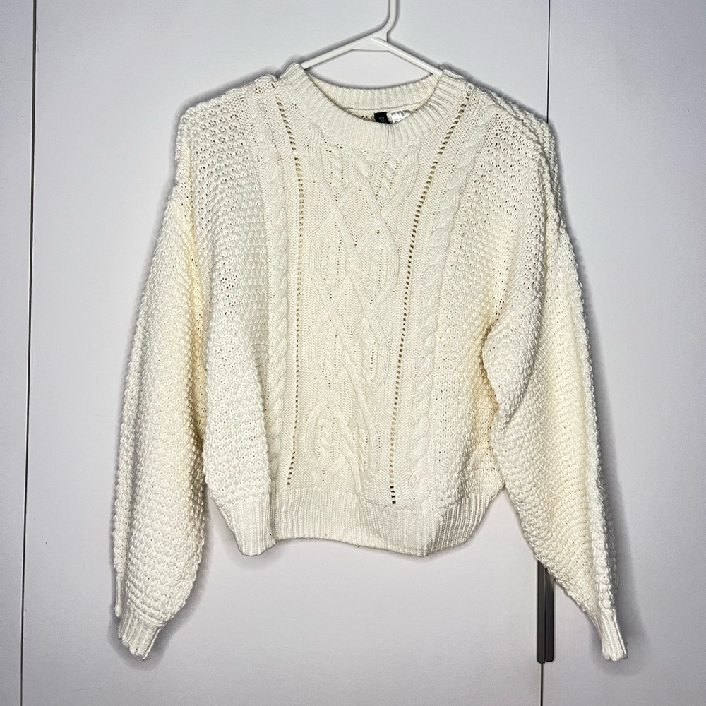 White sweater